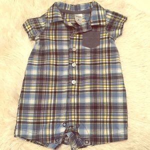 Carter’s Plaid Romper